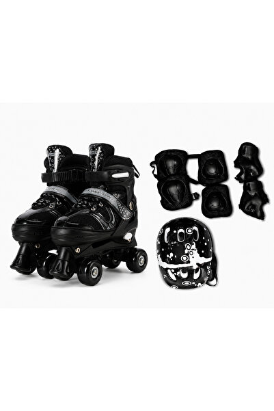 stars pearl Quad Roller Skates Set for Kids - Full Protection and Adjustable ...