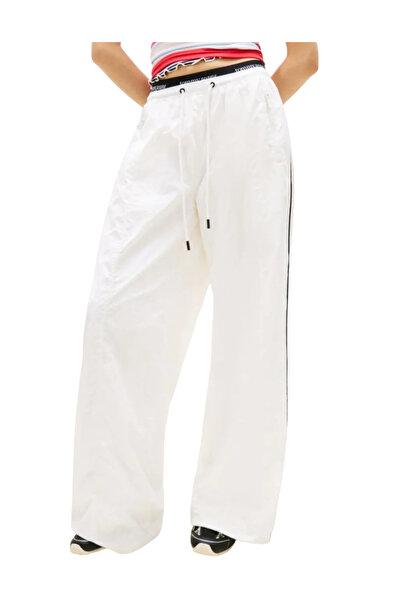 Tommy Hilfiger Γυναικεία Φόρμα Εκρού Tommy Jeans DW0DW22289-YBL