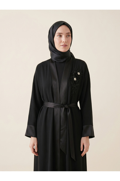 Beyza Giyim 9647 Abaya Siyah