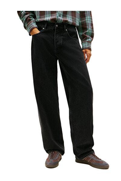 Tommy Hilfiger Ανδρικό Jaimie Relaxed Τζιν Μαύρο Tommy Jeans DM0DM22671-1BZ