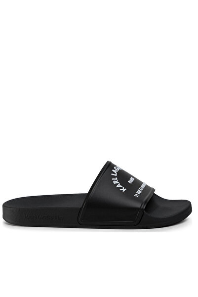 Karl Lagerfeld Ανδρικές Kondo II Παντόφλες Μαύρες KL70008C-V00-Black