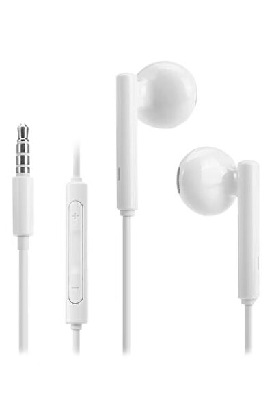 Generic In-Ear Earphones With Microphone White