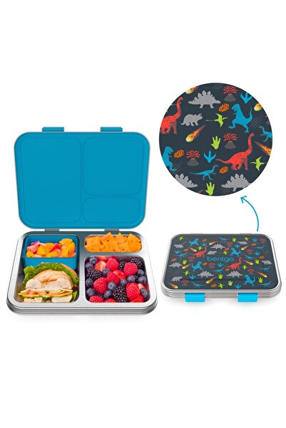 Bentgo - Kids Steel Lunchbox - Dinosaur