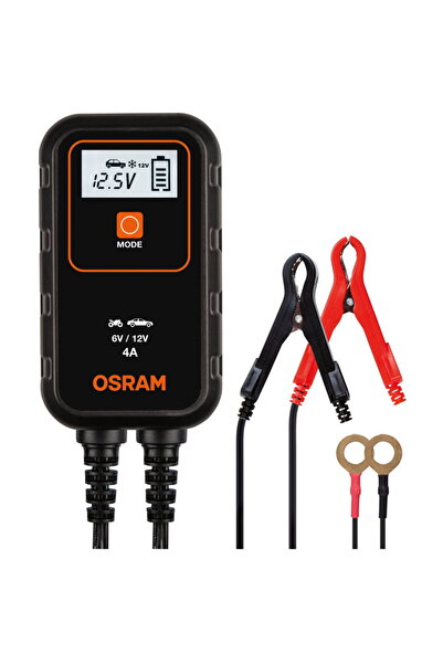 Osram Redresor auto SMART CHARGER 12V, 4A/2A 9 trepte incarcare, afisaj digit...