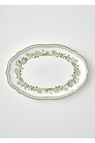 Bella Maison Rebecca New Bone Presentation Plate (40X26 cm)