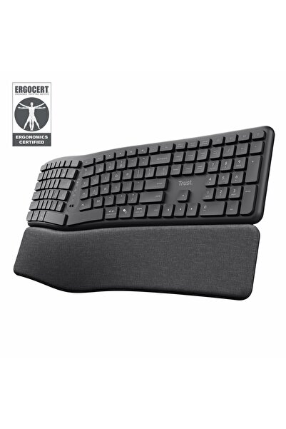 Trust Keyra Ergonomic multidevice wireless keyboard