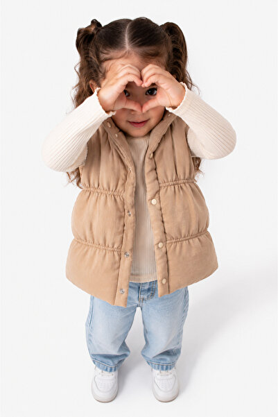 Jikko Baby Kız Çocuk Soft Touch Şişme Yelek 9093-1