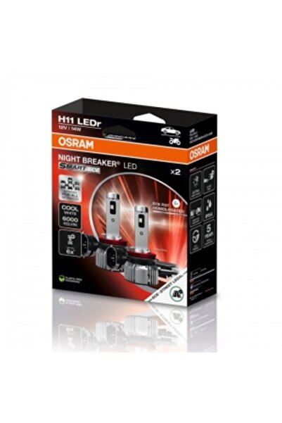 Aftermarket Set Becuri LED Osram Night Breaker START Compatibil ECE H11 Omolo...