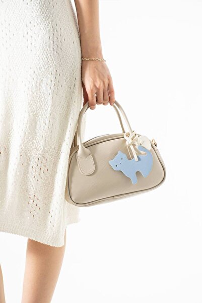 WİKİDAYS.S MODA TRENDİ حقيبة يد صغيرة بتصميم أنيق مع إكسسوارات على شكل قطة - ...