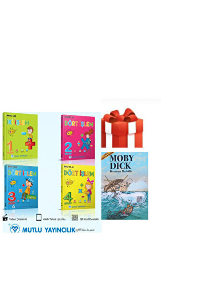 Mutlu Yayıncılık 1.2.3.4. SINIF İÇİN DÖRT İŞLEM SORU + DEĞERLENDİME DÖRTLÜ SE...