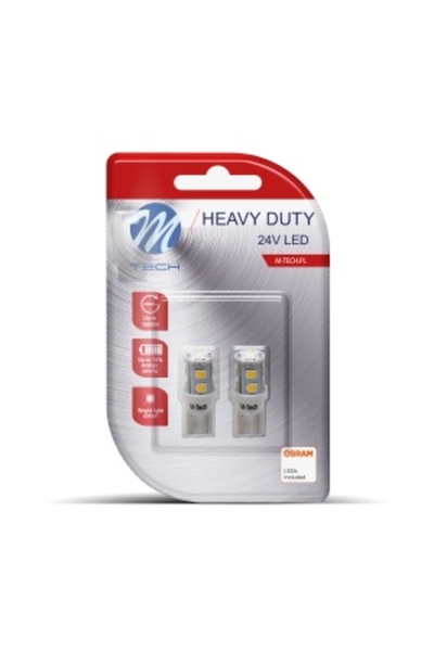 Aftermarket Becuri LED W5W 24V Mtech LB918W