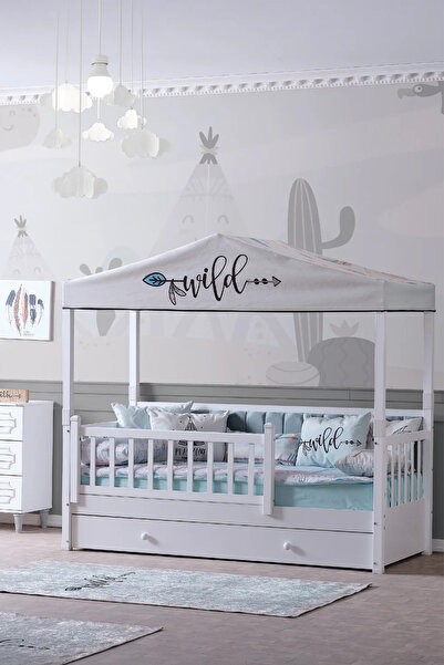 Palmera Soho Montessori Çatı 90x190 WildBebek/Çocuk Karyolası 90x190 – Zarif ...