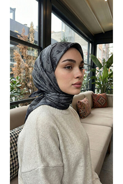 Big ModaEbrar Patterned Soft Scarf - 177