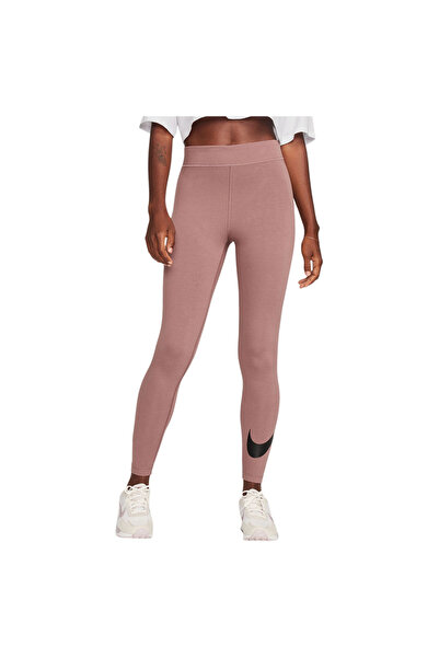 Nike Femei& # x27;s Sportswear Classics Colanți cu imprimeu și talie înaltă XS