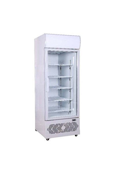 Aston Showcase Refrigerator, Single Door, 530L, 18.7Cu.Ft, Steel, AS530DC8S