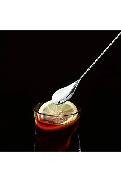 Zumzeria Stainless Steel Cocktail Spoon 27.5x3cm