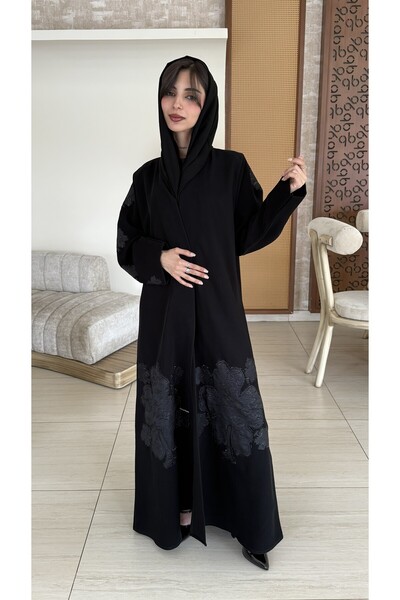 DAR ALSALAAM عباية كاجول فصوص لف مناسب لكل الفصول