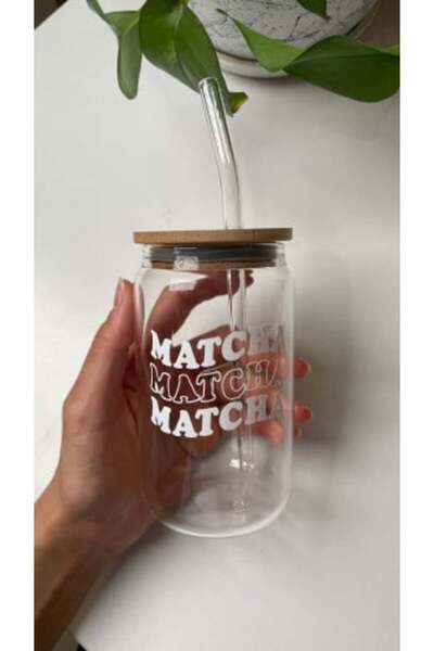 NASAQ Matcha glass cup 400 ml