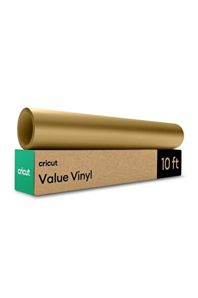 Cricut 2012037 Economical Vinyl Permanent 30.5cm X 3m Gold