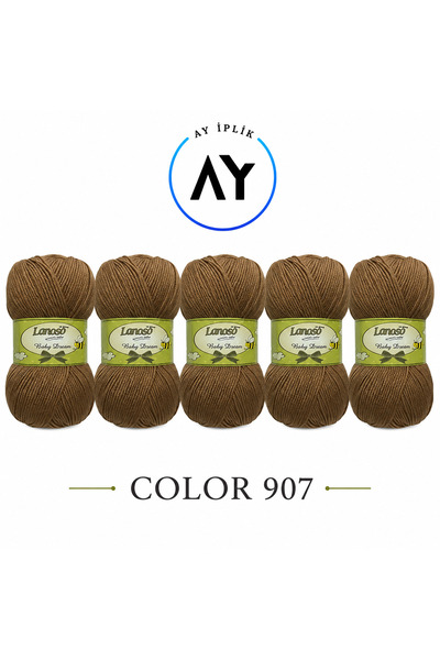 Baby Dream Anti Pilling Bebek İpi 100gr 265mt 5'li Baby Dream Anti Pilling Bebek İpi 100gr 265mt 5'li