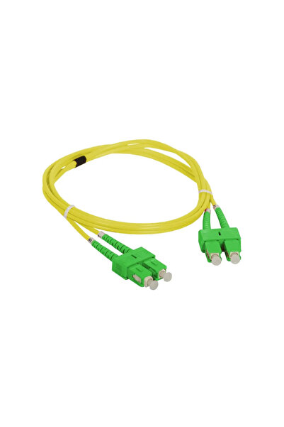 Alantec Cablu patch SM SC/APC-SC/APC duplex 9/125 2.0m FOC-SCASCA-9SMD-2