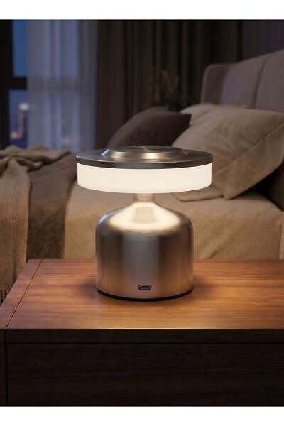 Taimi Rechargeable LED Table Lamp USB-C Touch Control 3 Color Modes Cordless ...