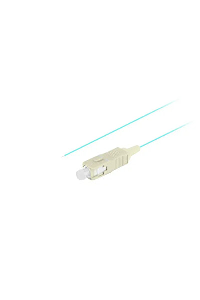 Lanberg Pigtail MM SC/UPC OM3 Easy Strip 50/125 2M aqua (albastru deschis)
