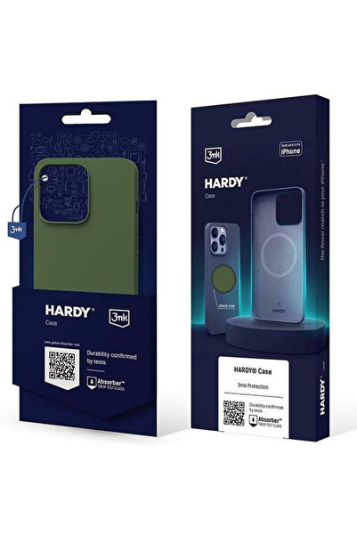 3MK Σκληρή Θήκη Apple iPhone 15 Plus / 14 Plus MagSafe αλπικό πράσινο