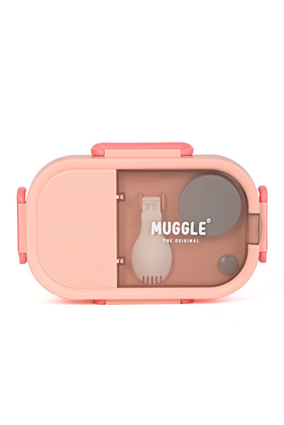 MUGGLE Ms-22 Stainless Steel Lunch Box with Compartments, Leak-Proof, 700 Ml....