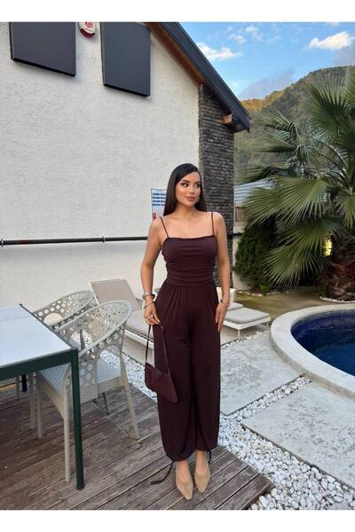 RosePearl Kadın Askılı Tulum
