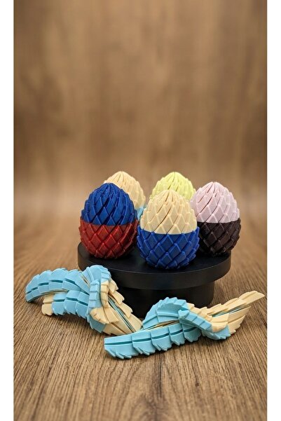 Print Forge Studio 3D Baskı Hareketli Ejderha Yumurtası