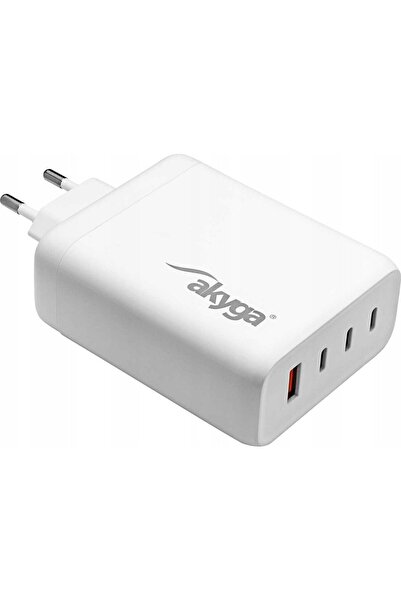 Akyga Încărcător USB AK-CH-24 USB-A + 3x USB-C PD 5-28V / max. 5A 140W Quick ...