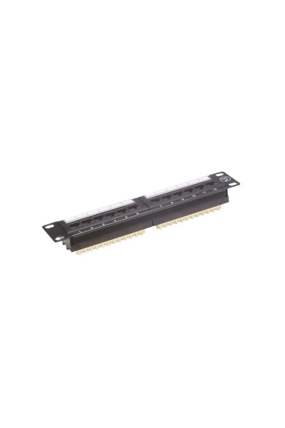 Alantec Patchpanel UTP 12 porturi Cat 5e Complet - PK014