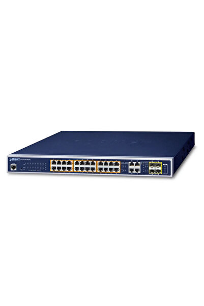 Generic Brand Switch Ethernet Gigabit gestionabil IPv6/IPv4 cu 24 de porturi ...