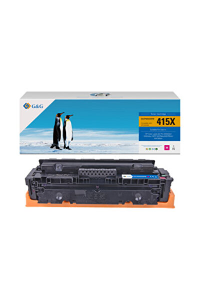 G&G Cartuș de toner compatibil cu HP W2033X, NT-PH2033XFM, HP 415X, magenta, ...