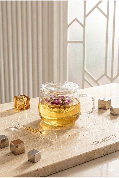 Madame Coco Clisson Glass Strainer Mug 310 ml