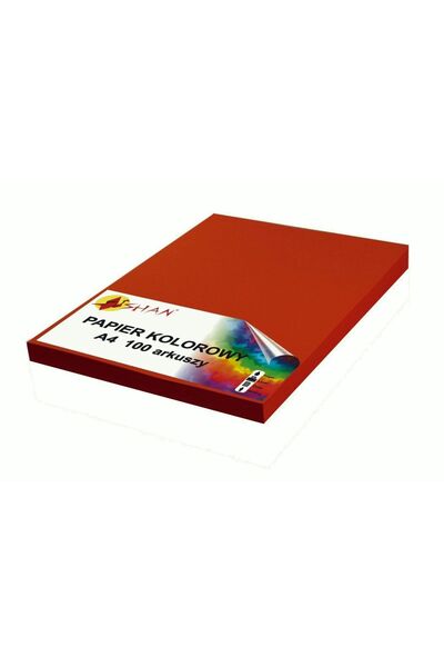 Shan Color paper A4 120g intensive red v2 100 sheets