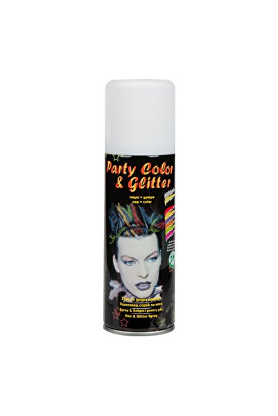 Zumzeria Spray de păr cu sclipici alb pentru Halloween - 125ml