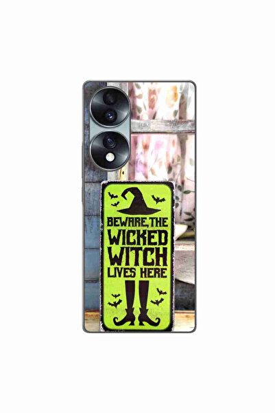 OEM Husa compatibila cu Honor 70 Silicon Gel Tpu Model Halloween Wicked Witch...