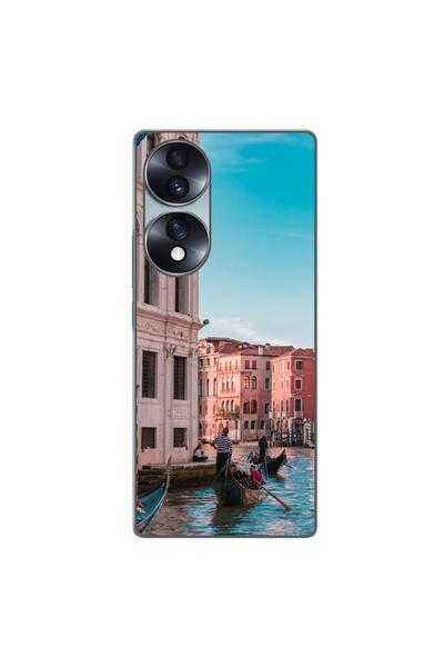 OEM Husa compatibila cu Honor 70 Silicon Gel Tpu Model Venetia