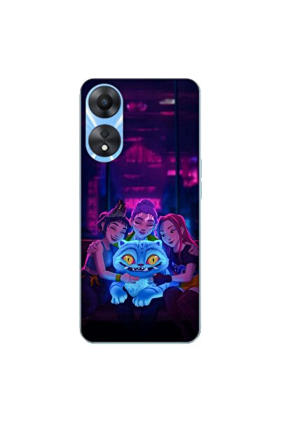 OEM Husa compatibila cu Oppo A78 5G (CPH2483) Silicon Gel Tpu Model KPop Demo...