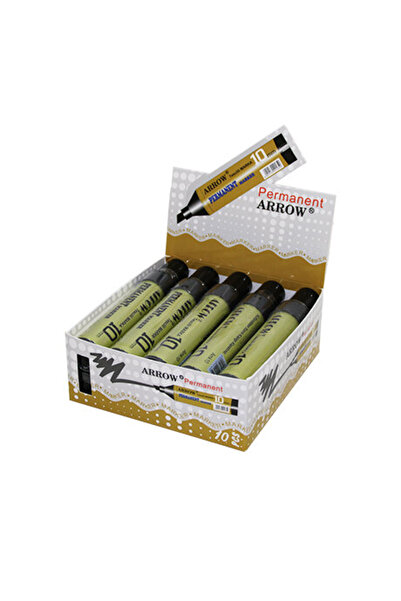 Greathings ARROW ( LUX ) ( SİYAH ) ( 10MM ) PERMANENT MARKER KOLİ KALEMİ