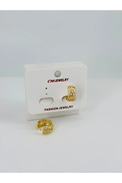 eco port Brass Earrings - Kp00509