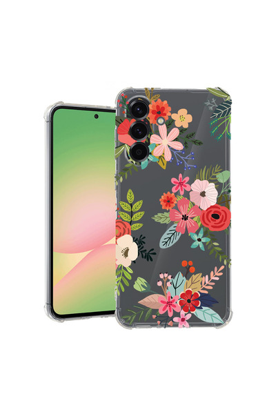 bestcase Husă Antișoc pentru Samsung Galaxy A37 5G, Flori, 3128361 AS 630