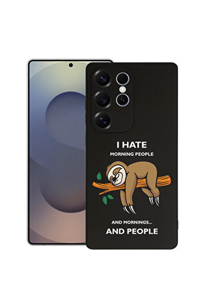 bestcase Husă TPU Ultra Subțire pentru Samsung Galaxy S26 Ultra, I Hate Morni...