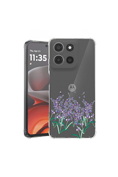 bestcase Husă Antișoc pentru Motorola Moto G77 / G67, Lavandă, 3143987 AS 1430