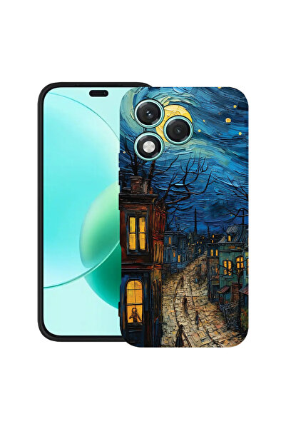 bestcase Husă TPU Ultra Slim Case For Honor 600 Lite, Van Gogh City Life, 314...
