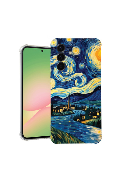 bestcase Husă Antișoc pentru Samsung Galaxy A37 5G, Noapte înstelată, 3128361...