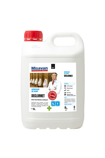 Misavan Dezinfectant gel toaleta Dr. Stephan Declornet 5l