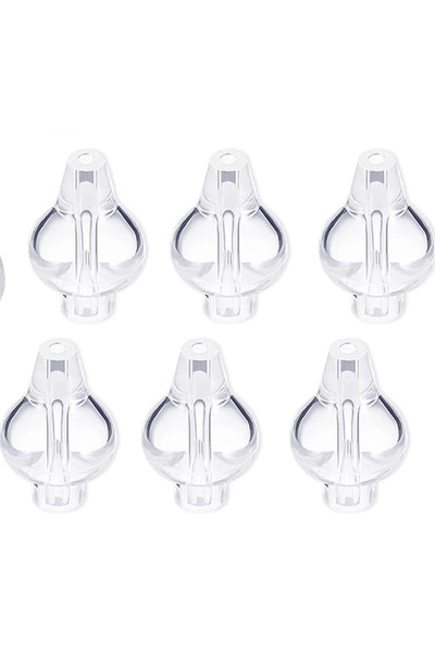 Choice B418 Xibitou - 6 قطع، غطاء حقنة أنفية لغسل الأنف والفم للبالغين والأطف...